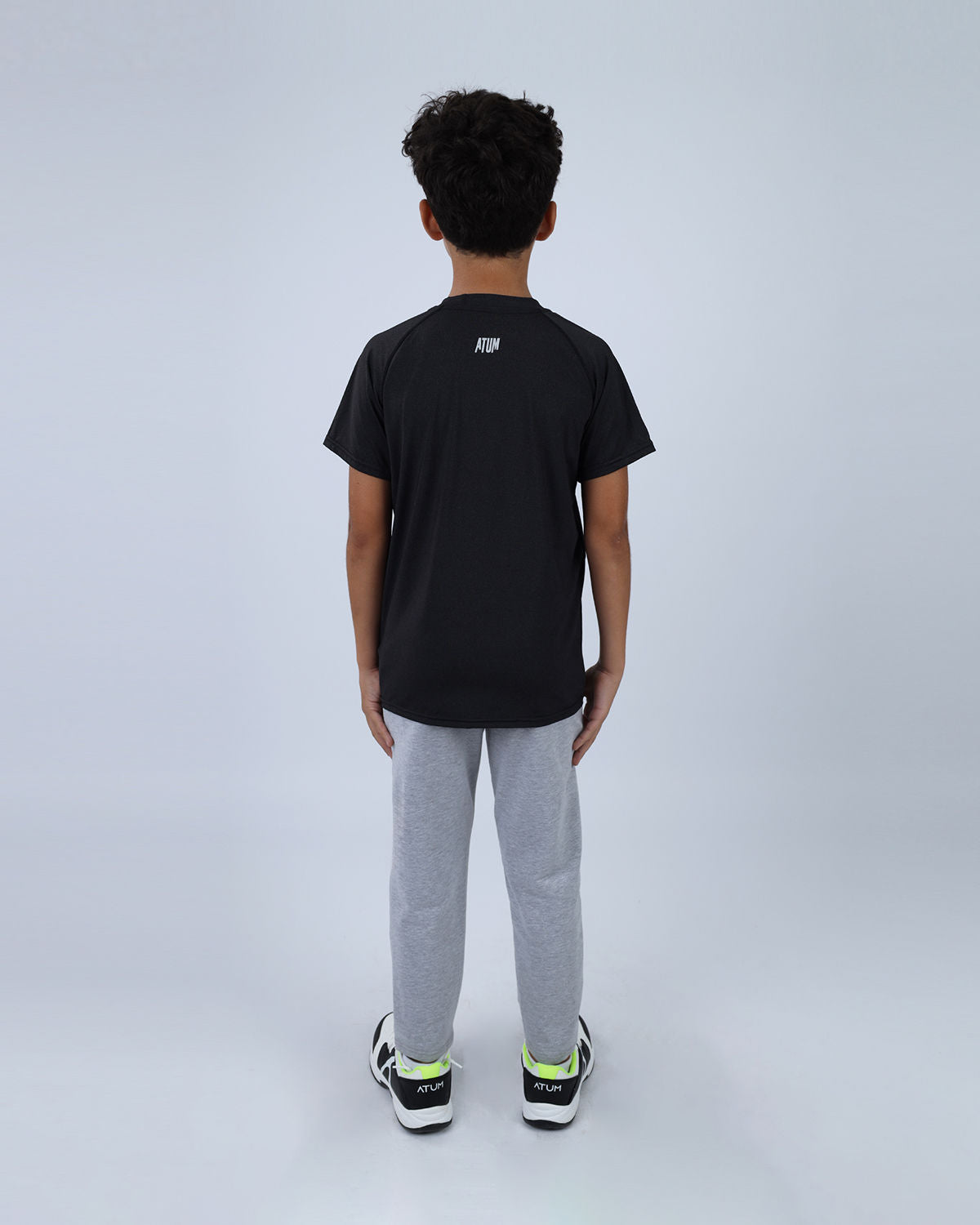 Power-On Sports Black T-Shirt-Atum -77987124