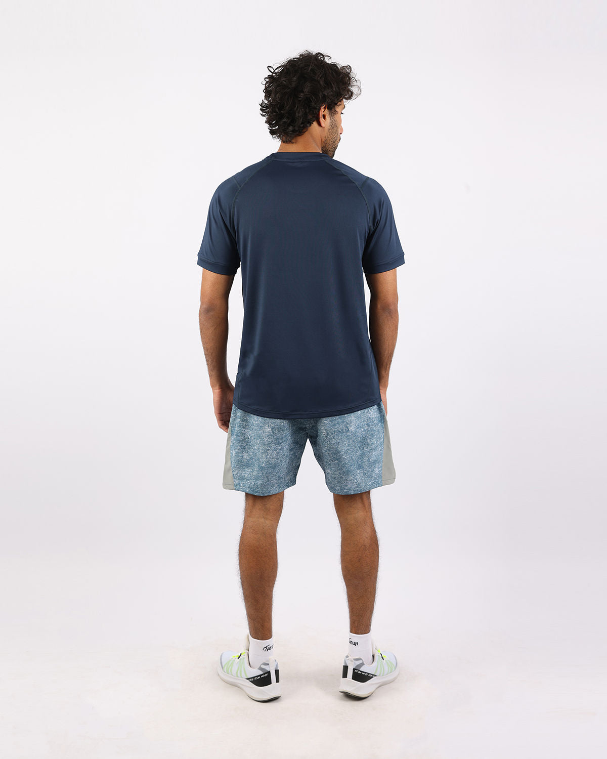 Energy Flow Men's Navy T-Shirt-Atum -89511362