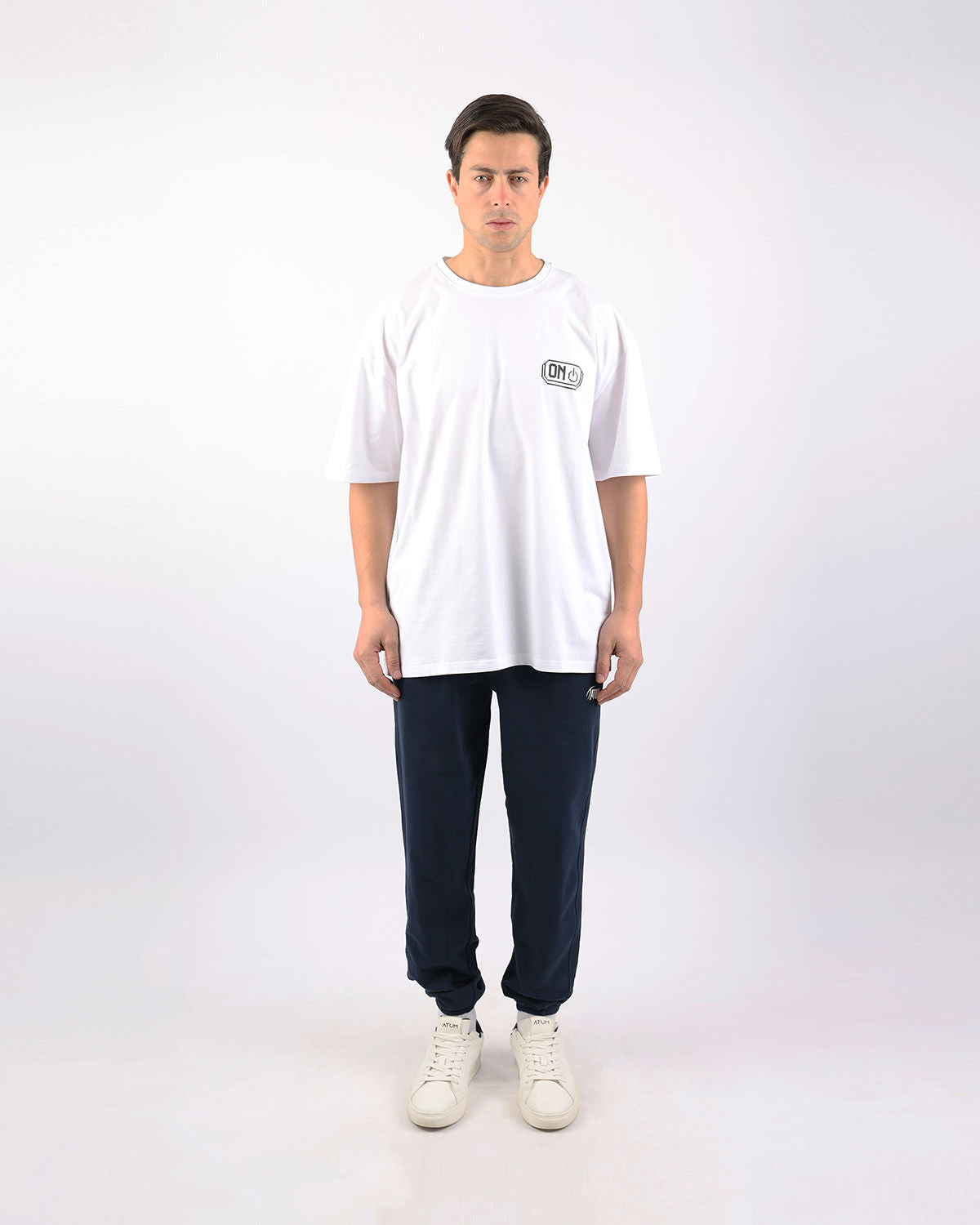 Adventure Mode White T-Shirt-Atum -78557968