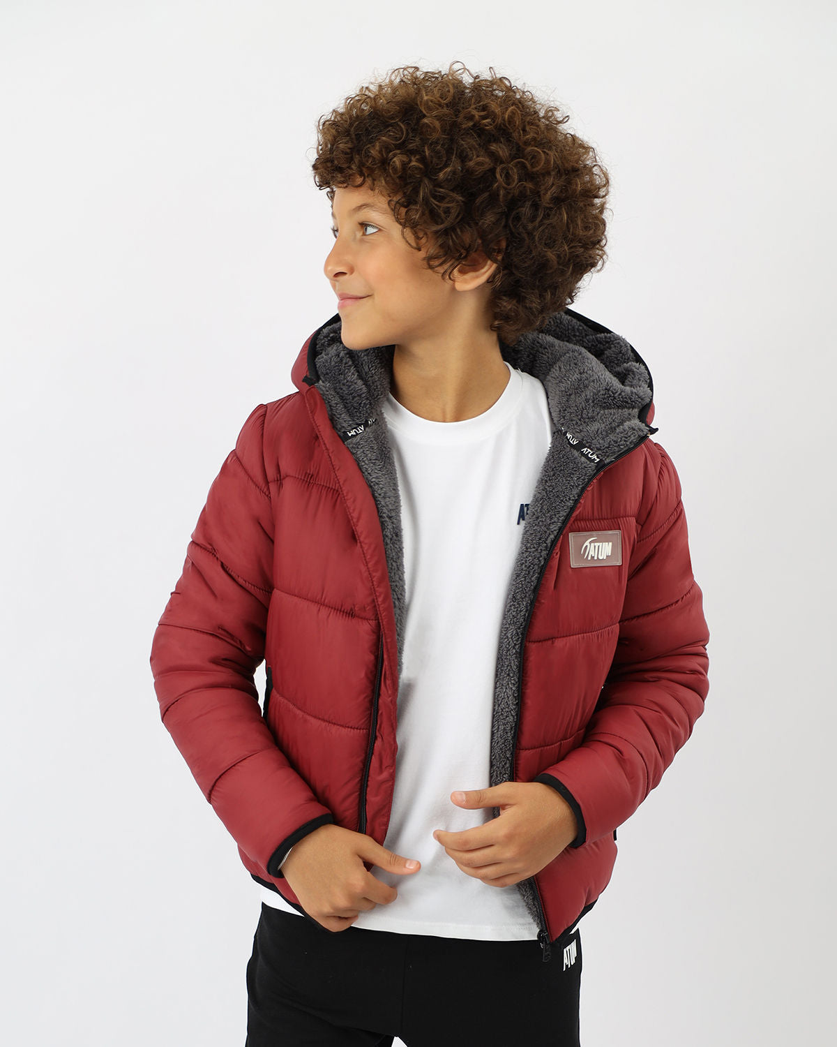 Boy's Hooded Puffer Jacket