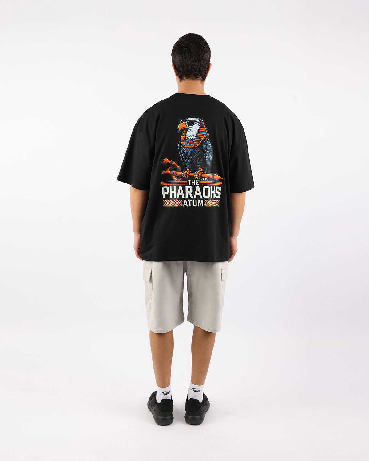 Pharaohs Legacy Black T-Shirt-Atum -26743006