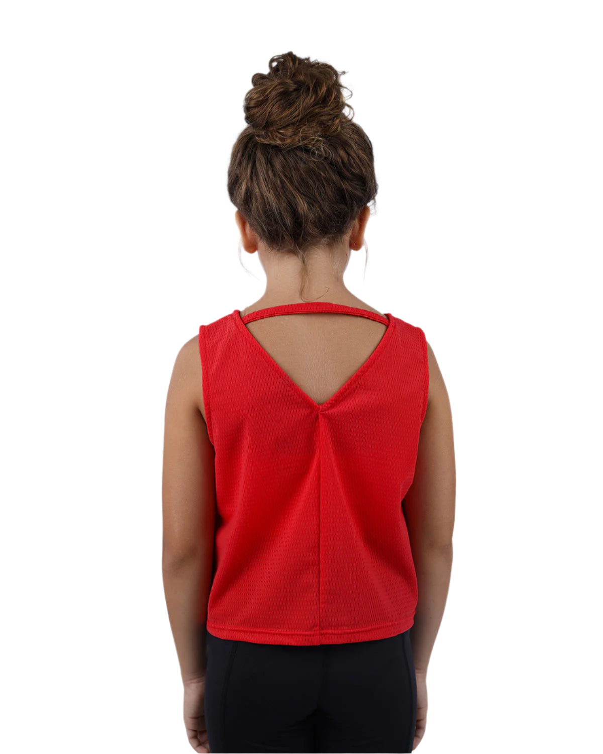 Ultra Sleeveless Cropped Red T-Shirt-Atum -93736449
