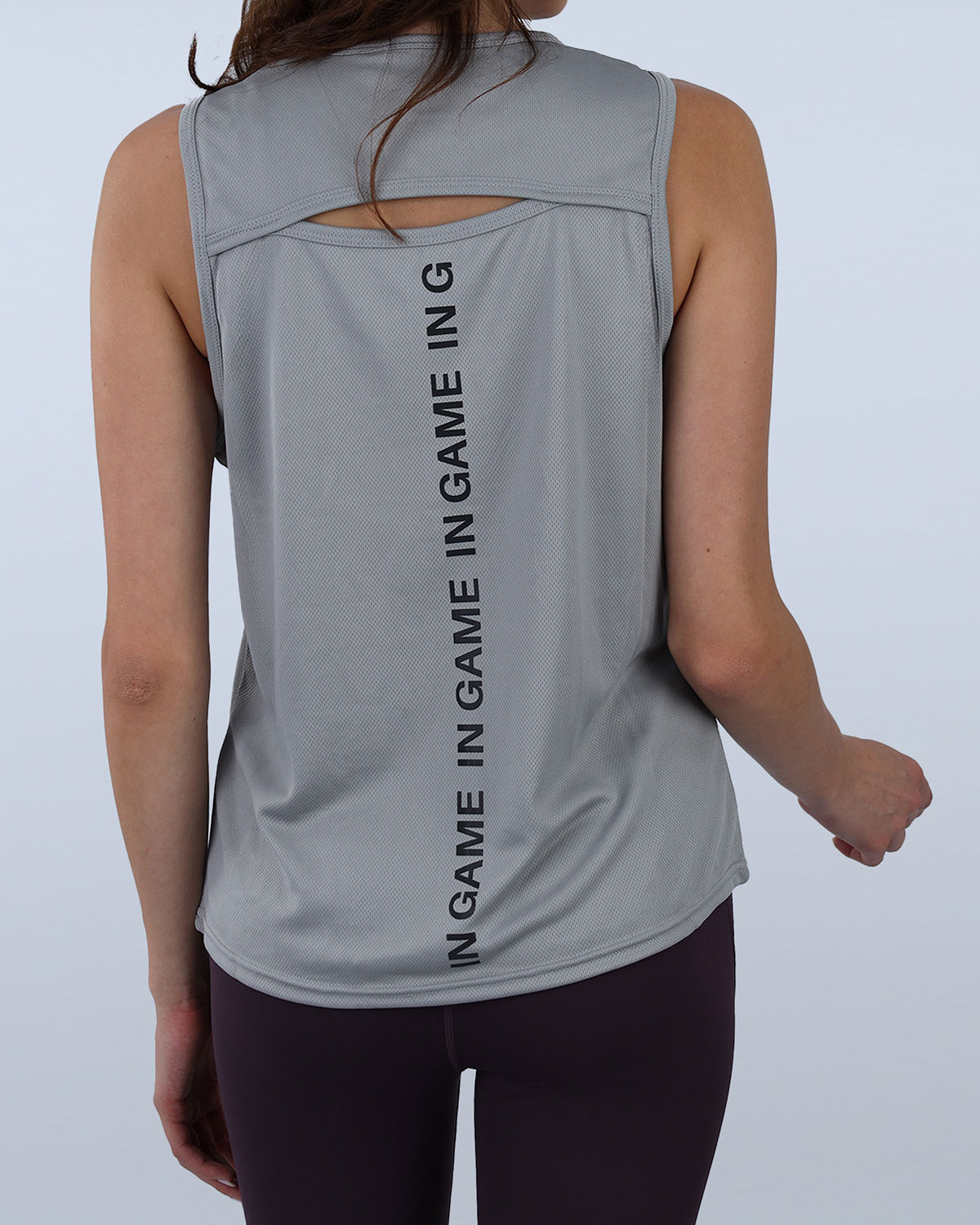 Modal Yoga Gray Tank Top-Atum -98834561