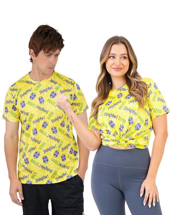 Selecao Sports Unisex T-Shirt-Atum -38337122