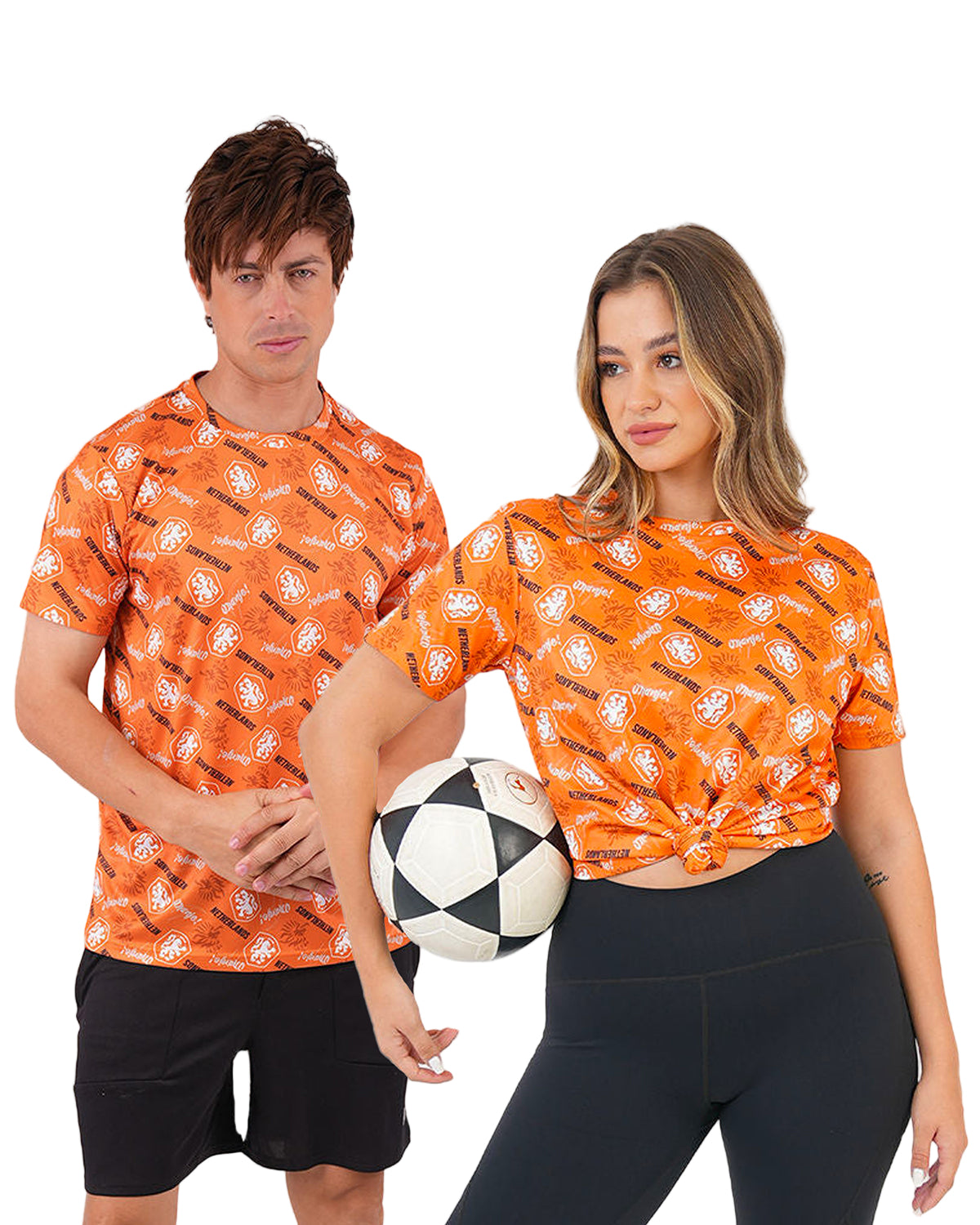 Orange-Sports-Unisex T-Shirt-Atum -37606456
