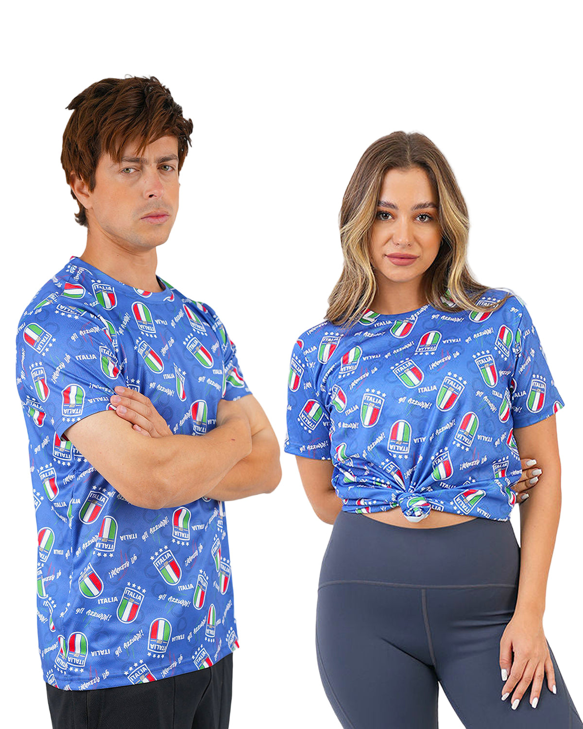 Azzurri Sports Unisex T-Shirt-Atum -77460704