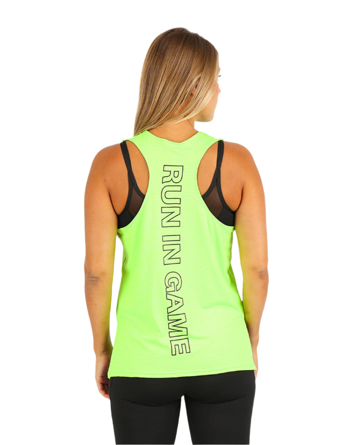 Vivid Motion Green Tank Top-Atum -78537002