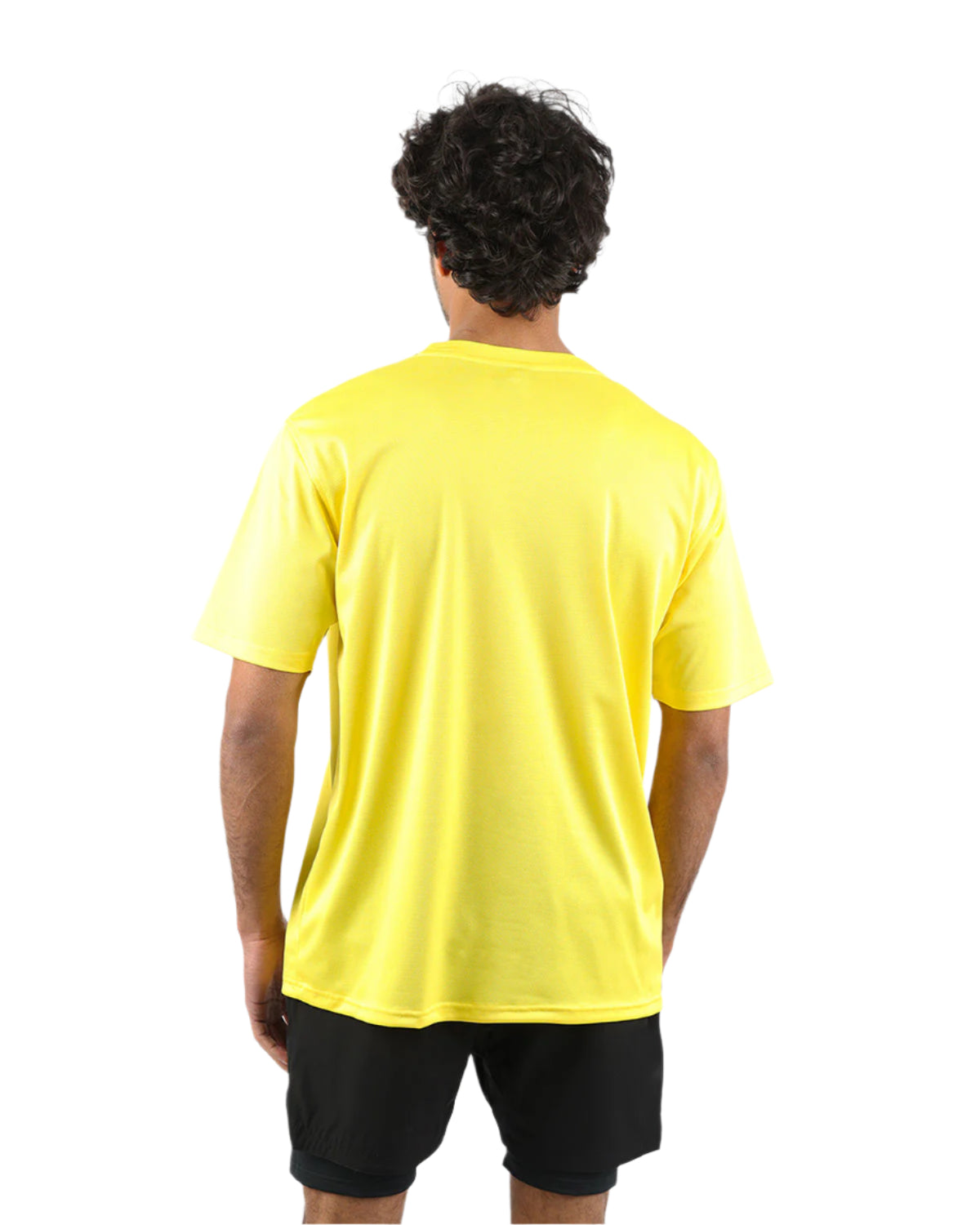 Prime Fit Men's Yellow T-Shirt-Atum -81664344