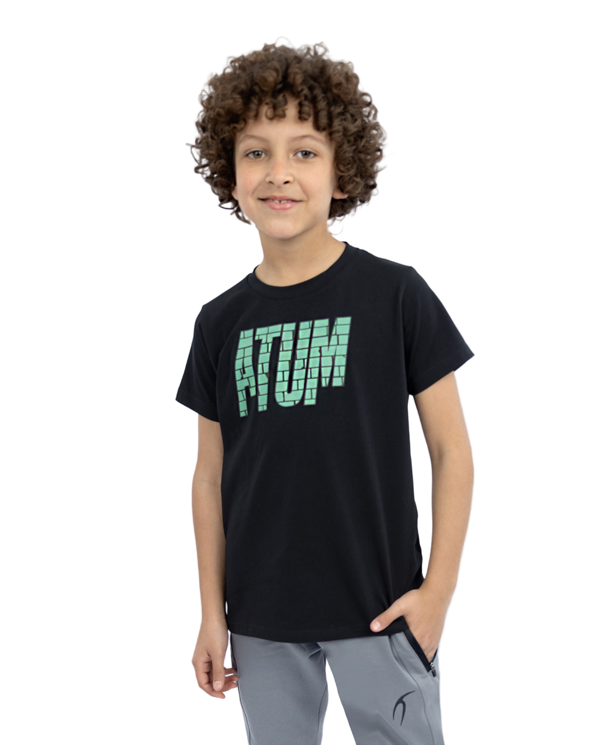 Super Hero Boy's Green T-Shirt