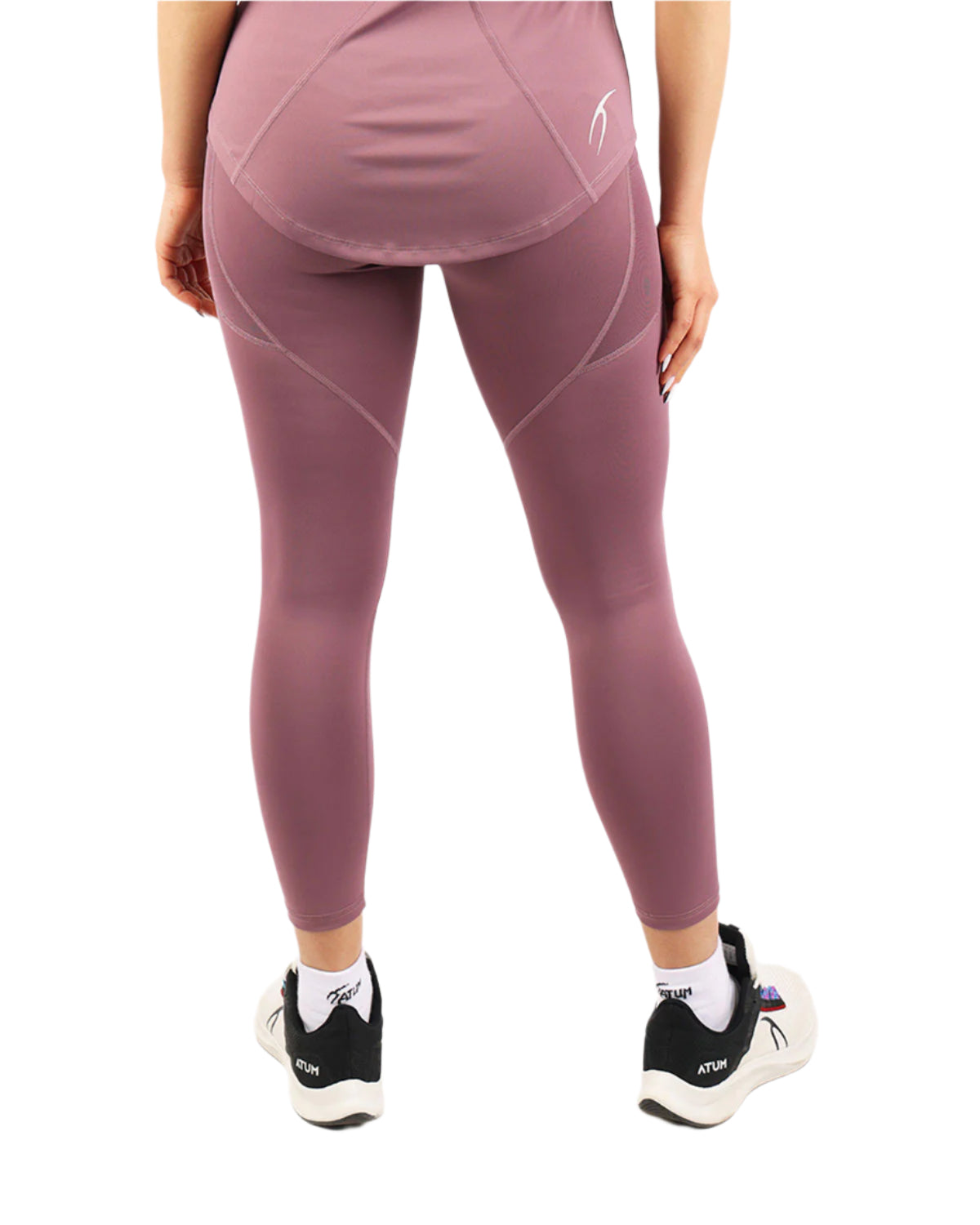 Pocket Flex Capri Violet Leggings-Atum -88357466