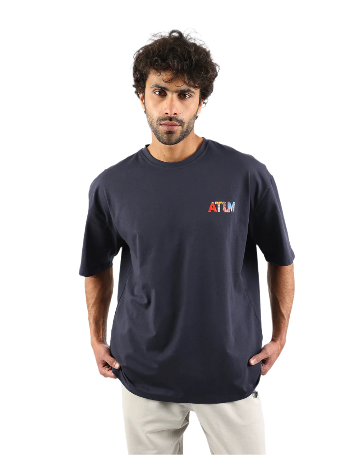 Cultural Republic Navy T-Shirt-Atum -85267806