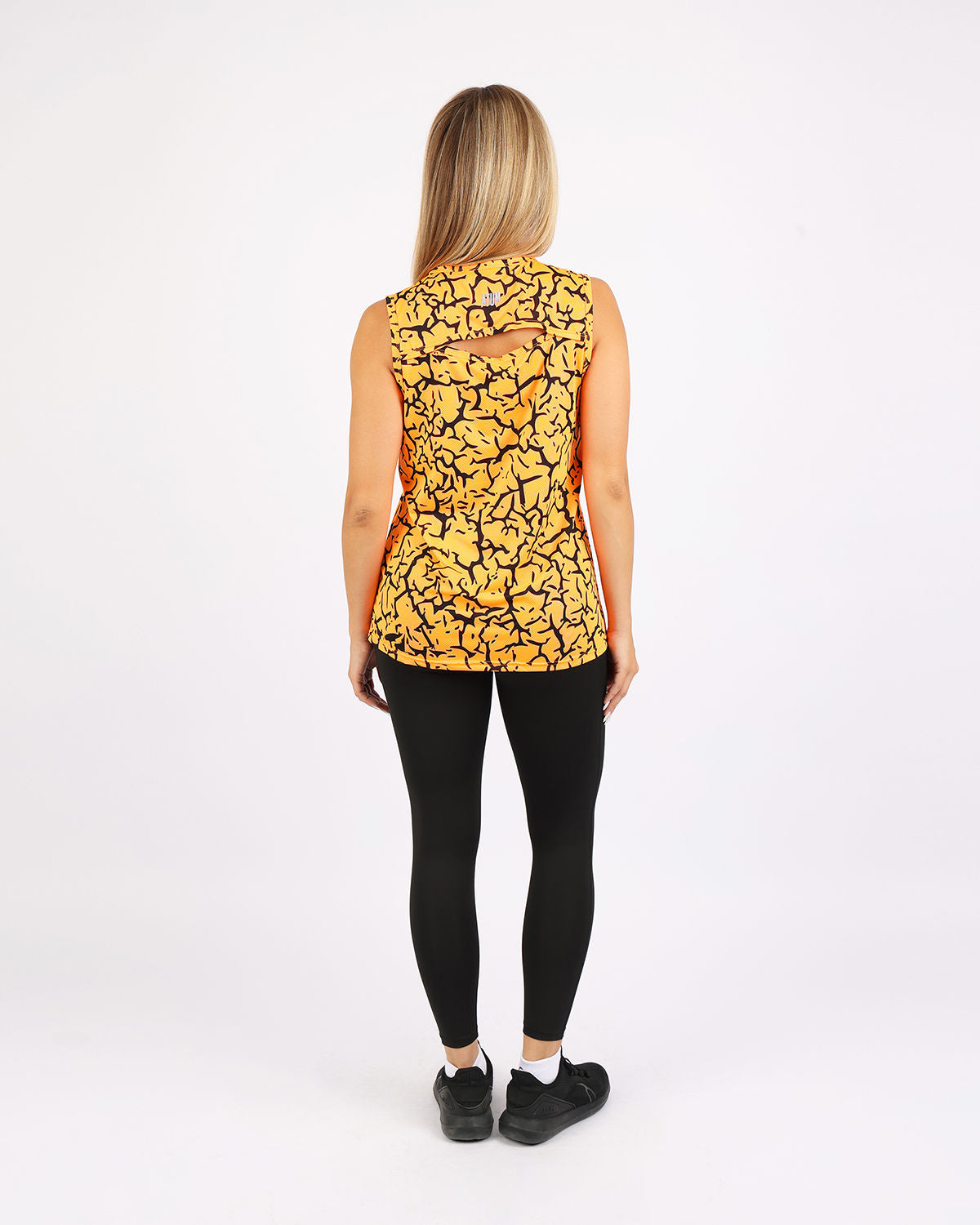 Hyper Sleeveless Orange Tank Top-Atum -85900243