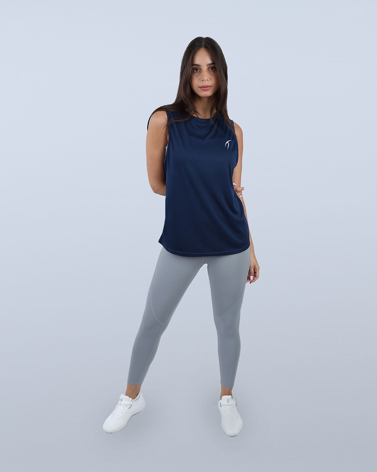 Modal Yoga Blue Tank Top-Atum -44613968