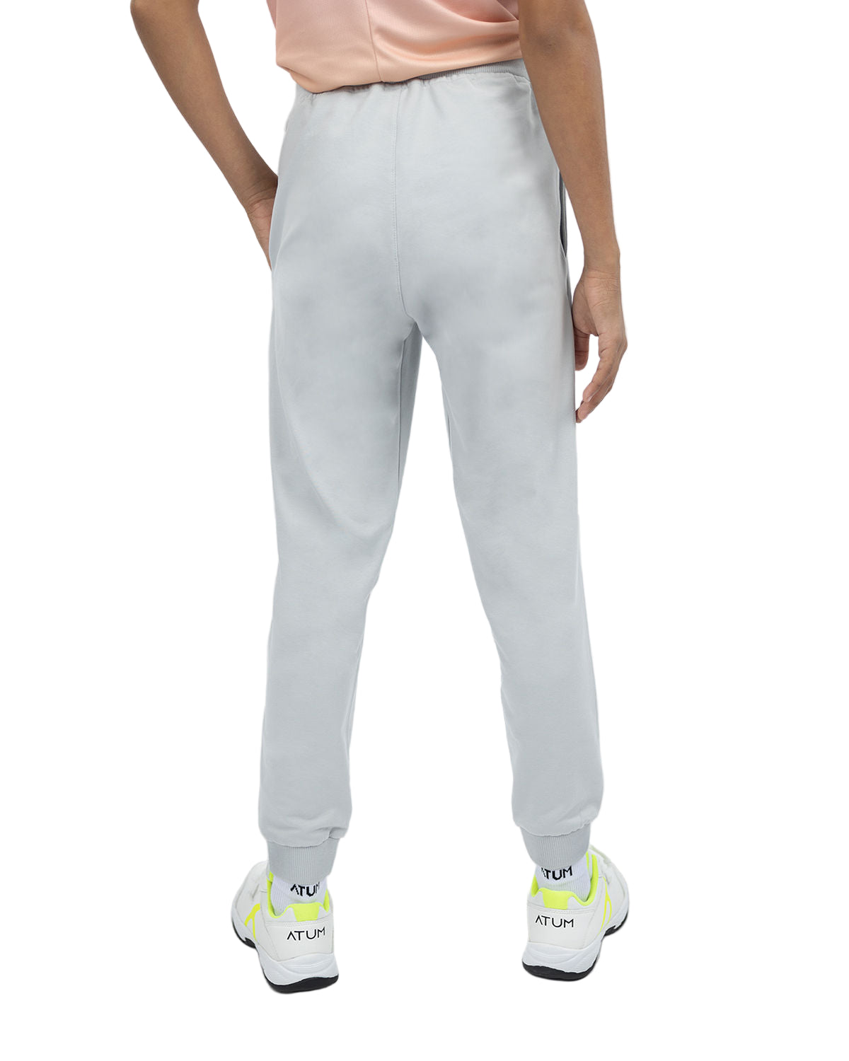 Smooth Girls Gray Sweatpants-Atum -68546620