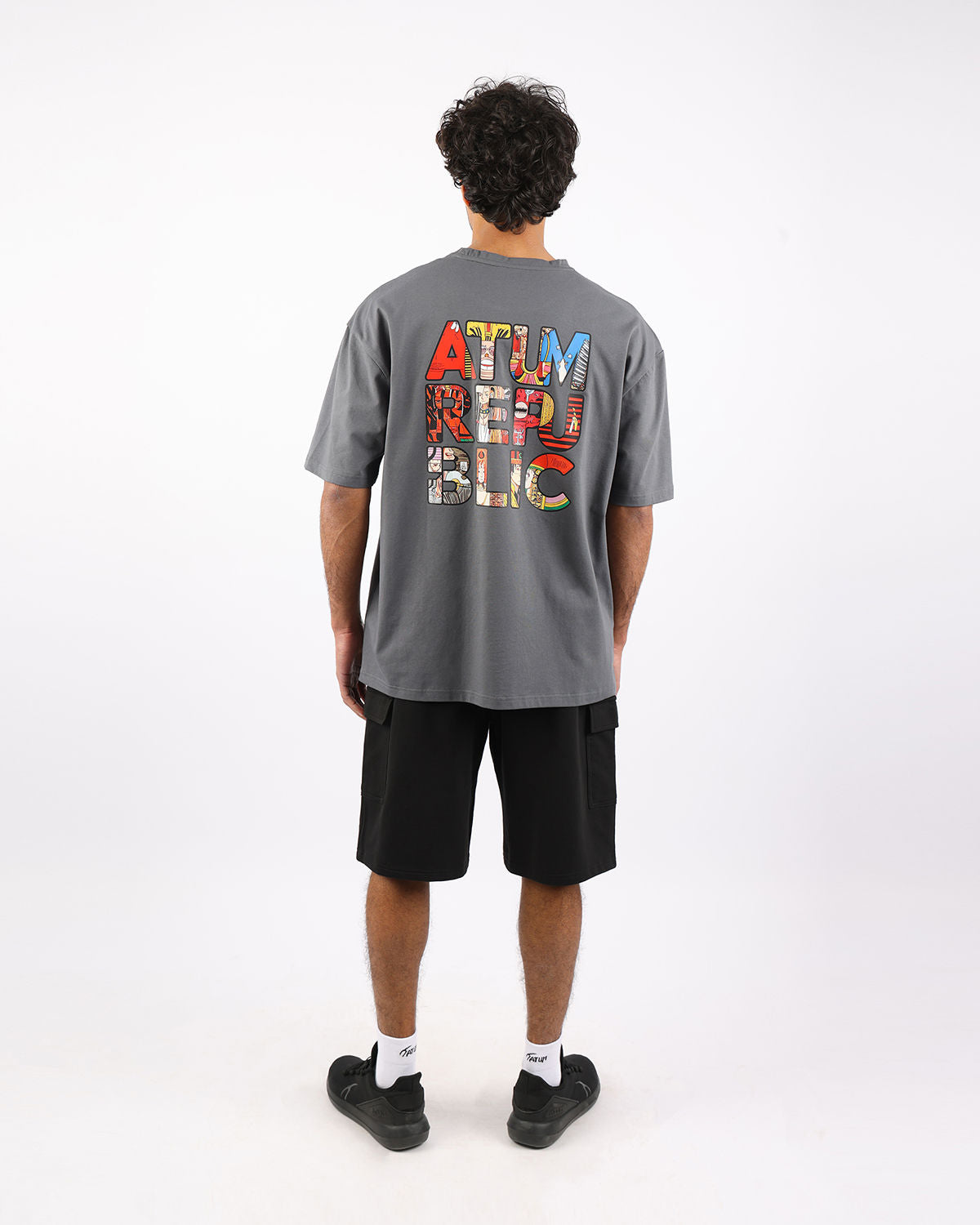 Cultural Republic Dark Gray T-Shirt-Atum -99237345