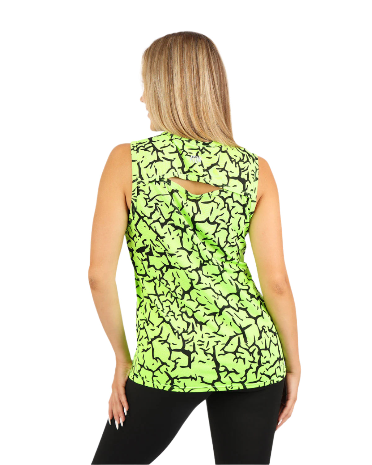 Hyper Sleeveless Green Tank Top-Atum -15193427