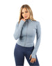 Verde Women's Zip Blue Jacket