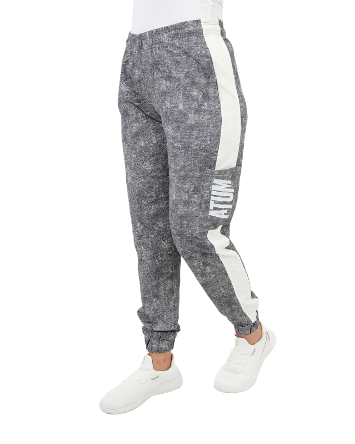 Gym Track Black Women's Pants-Atum -50436308