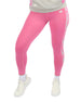 Printed Panel Pink Leggings
