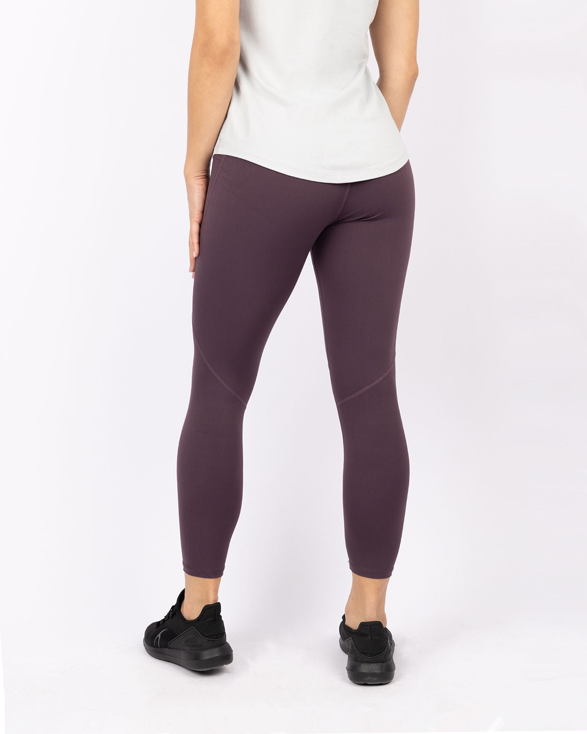 Premium High-Waisted Women's Leggings - Purple