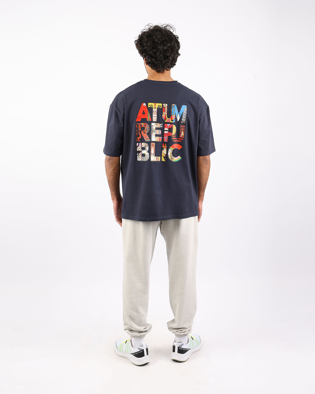 Cultural Republic Navy T-Shirt-Atum -16028395