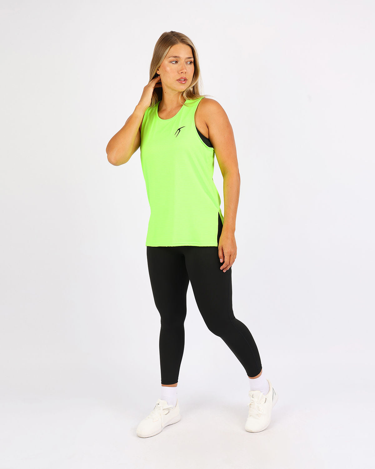 Vivid Motion Green Tank Top-Atum -91234264