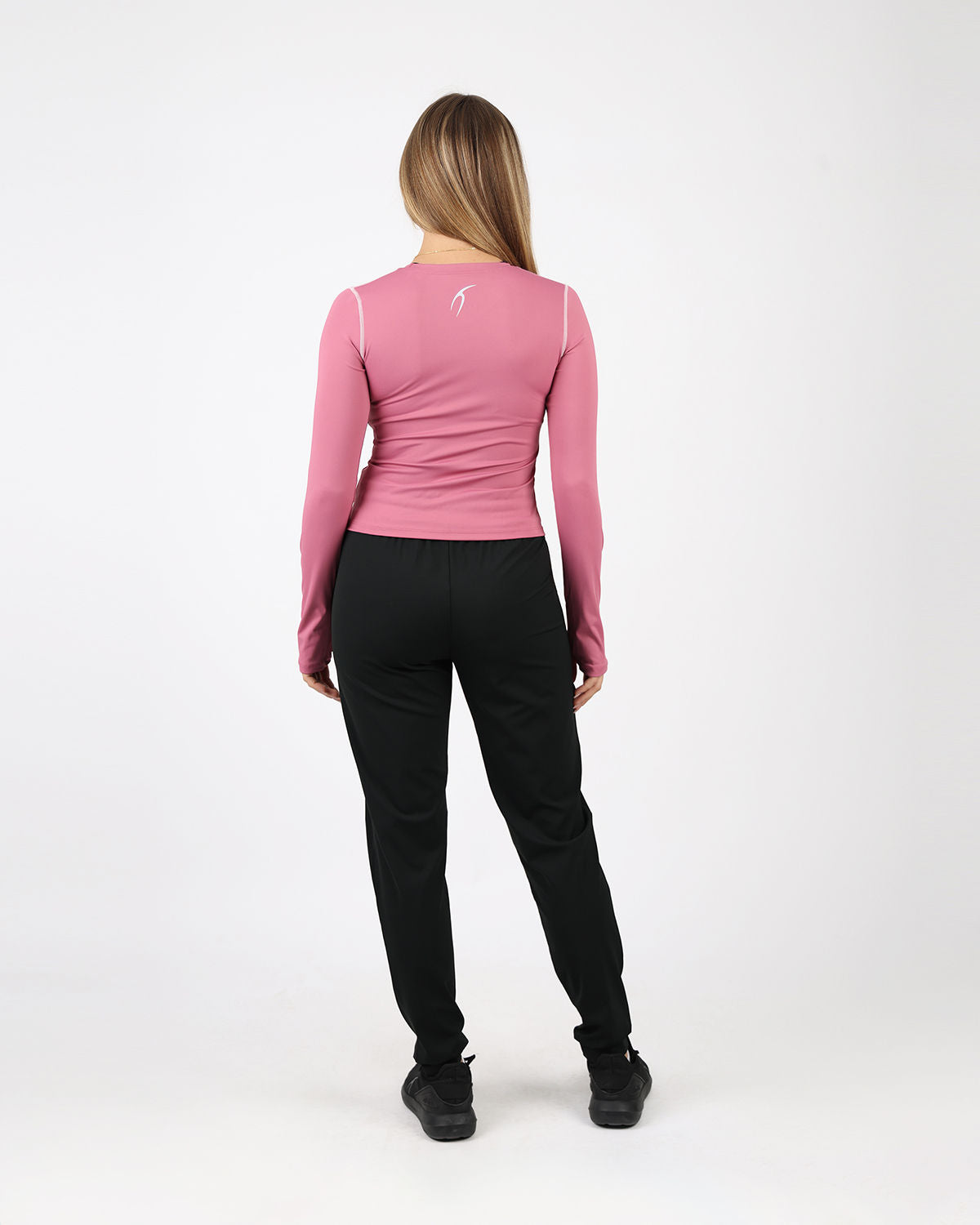 Relaxed Fit Black Pants-Atum -51038314