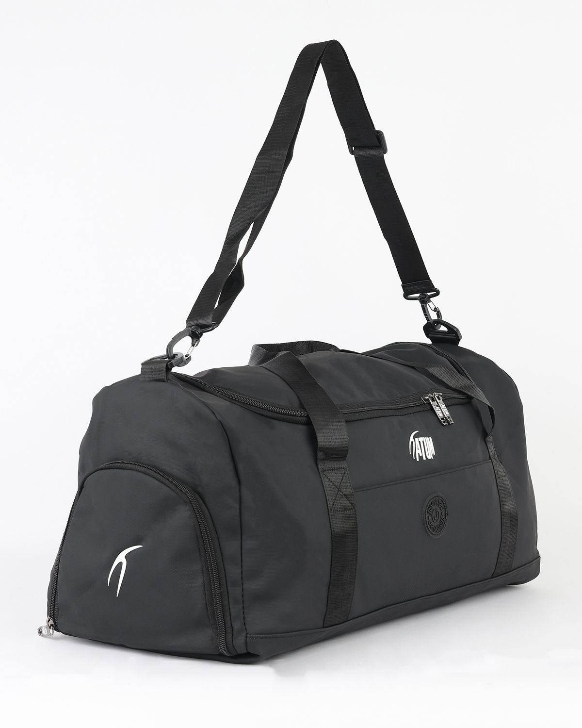 Elite Travel Black Duffel Bag-Atum -16666104