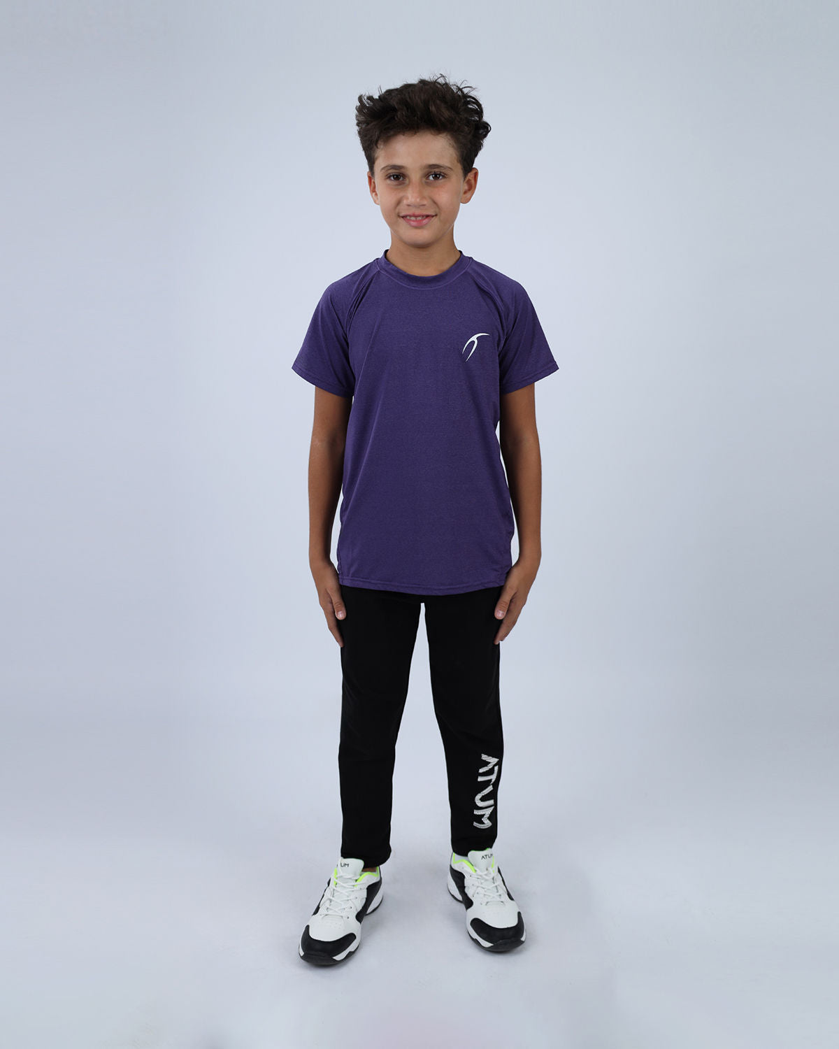 Power-On Sports Purple T-Shirt-Atum -55532936