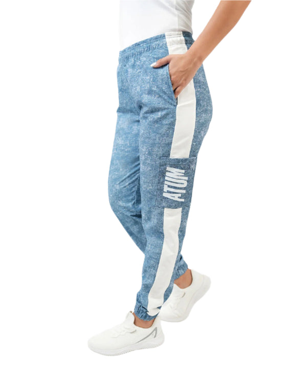 Gym Track Navy Women's Pants-Atum -56808079