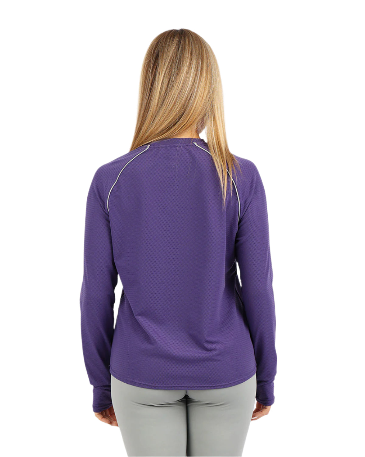 Long-Sleeve Training Purple Top-Atum -32888356