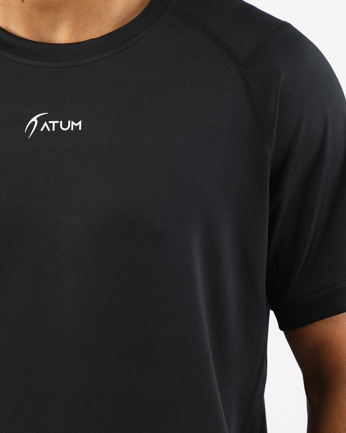 Energy Flow Men's Black T-Shirt-Atum -72500143