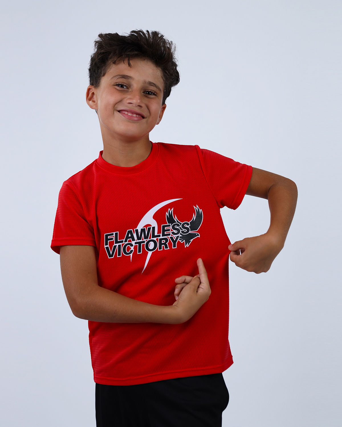 Eagle Victory Sports Red T-Shirt-Atum -97072286