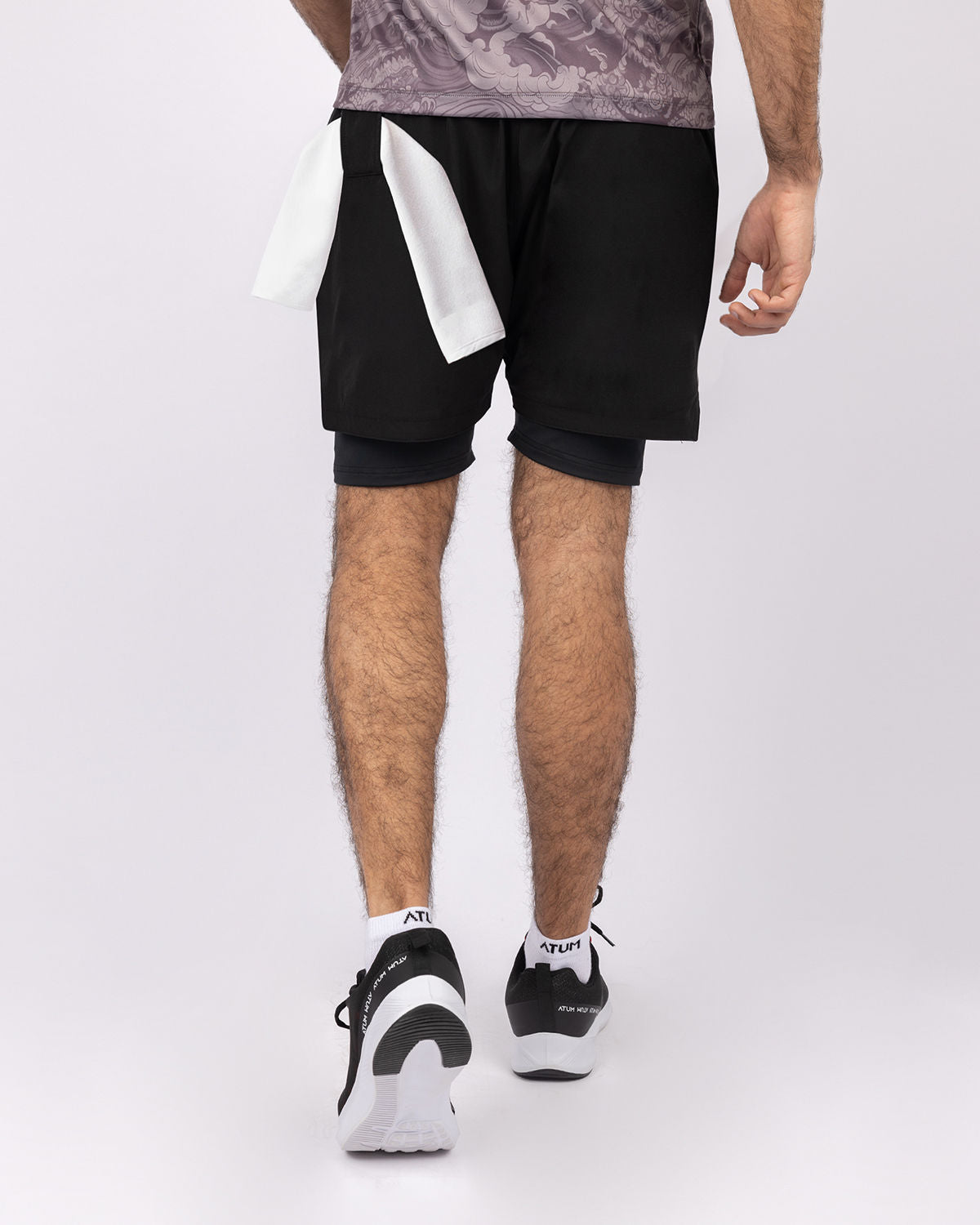 Hidden Pocket Black Training Short-Atum -78166911