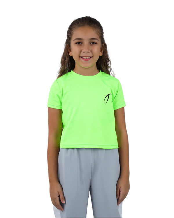 Alice Cropped Green T-Shirt-Atum -36408257