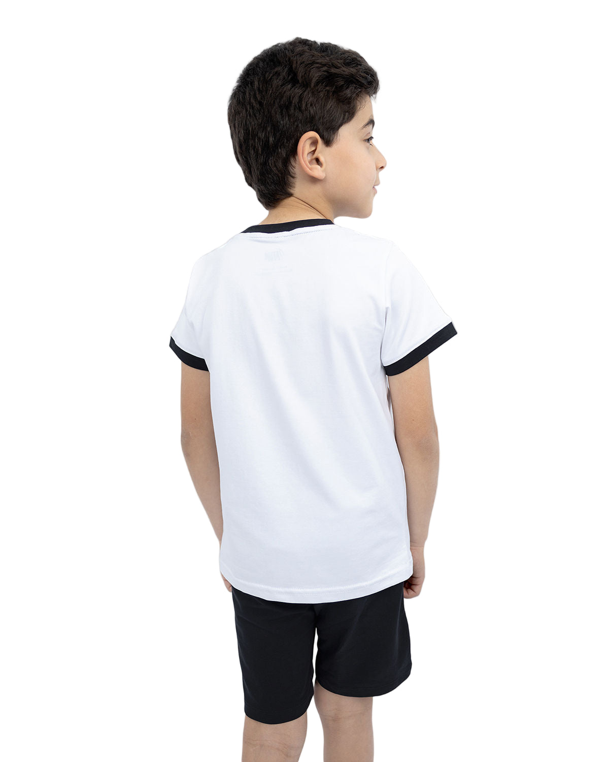 Be Fit Crew-Neck White T-Shirt