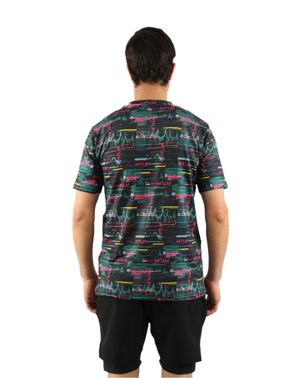Cyberwave Men's Black T-Shirt-Atum -95930519