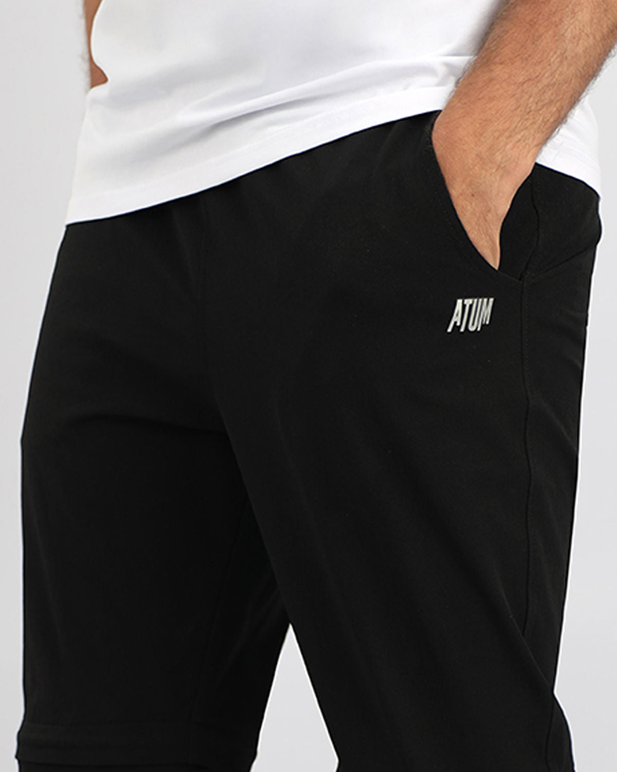 Adjustable Black Pant/Short-Atum -3393168