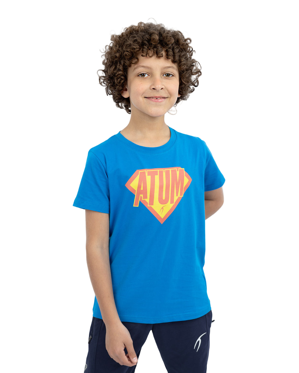 Super Hero Boy's Blue T-Shirt