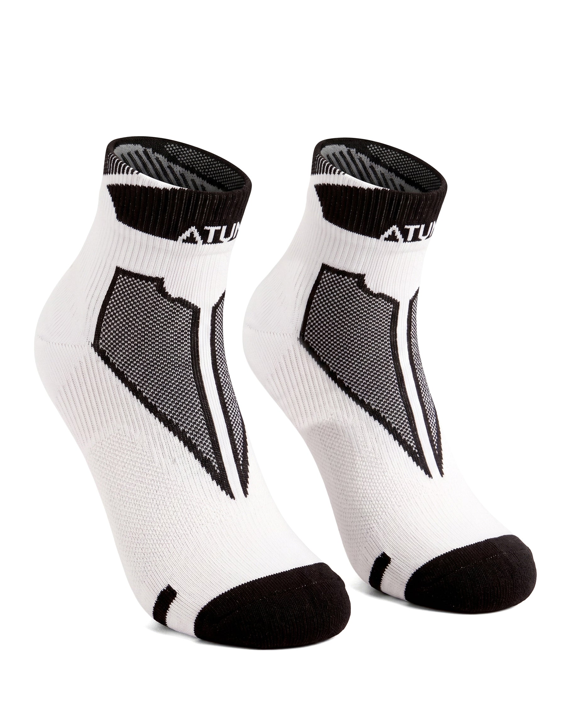Adults Unisex Low-Cut White Training Socks-Atum -2207375
