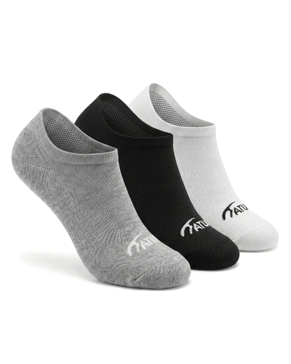 Unisex Mix Mini Socks-Pack of 3-Atum -52395797