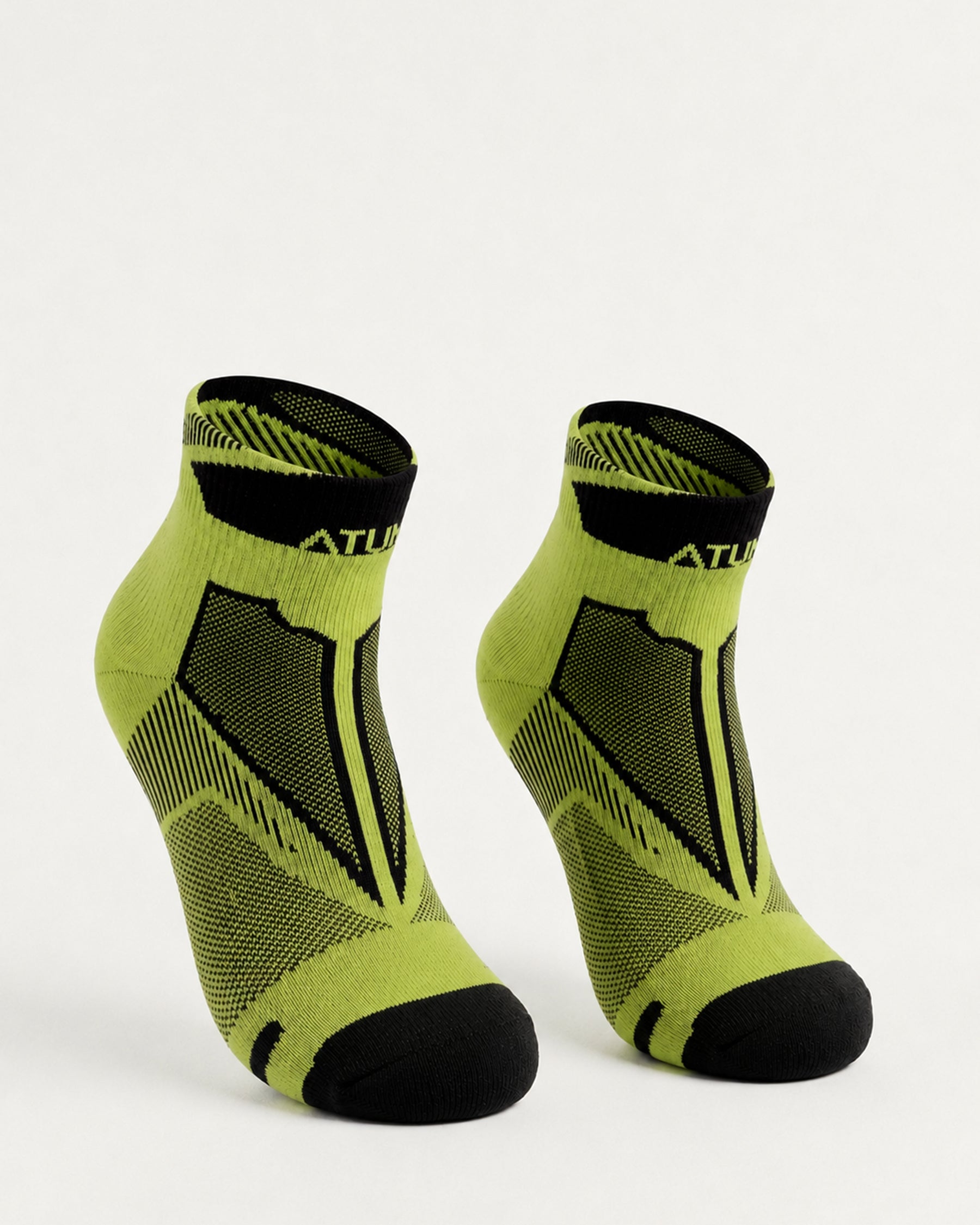 Kids Low-Cut Green Training Socks
