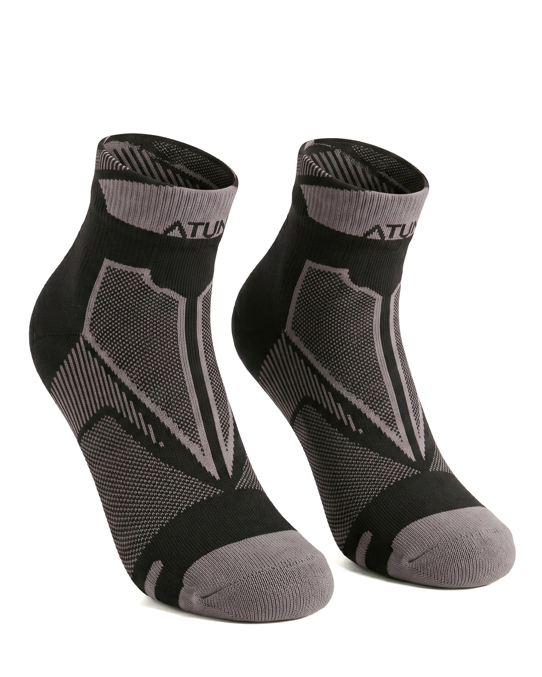 Adults Unisex Low-Cut Black Training Socks-Atum -29003229