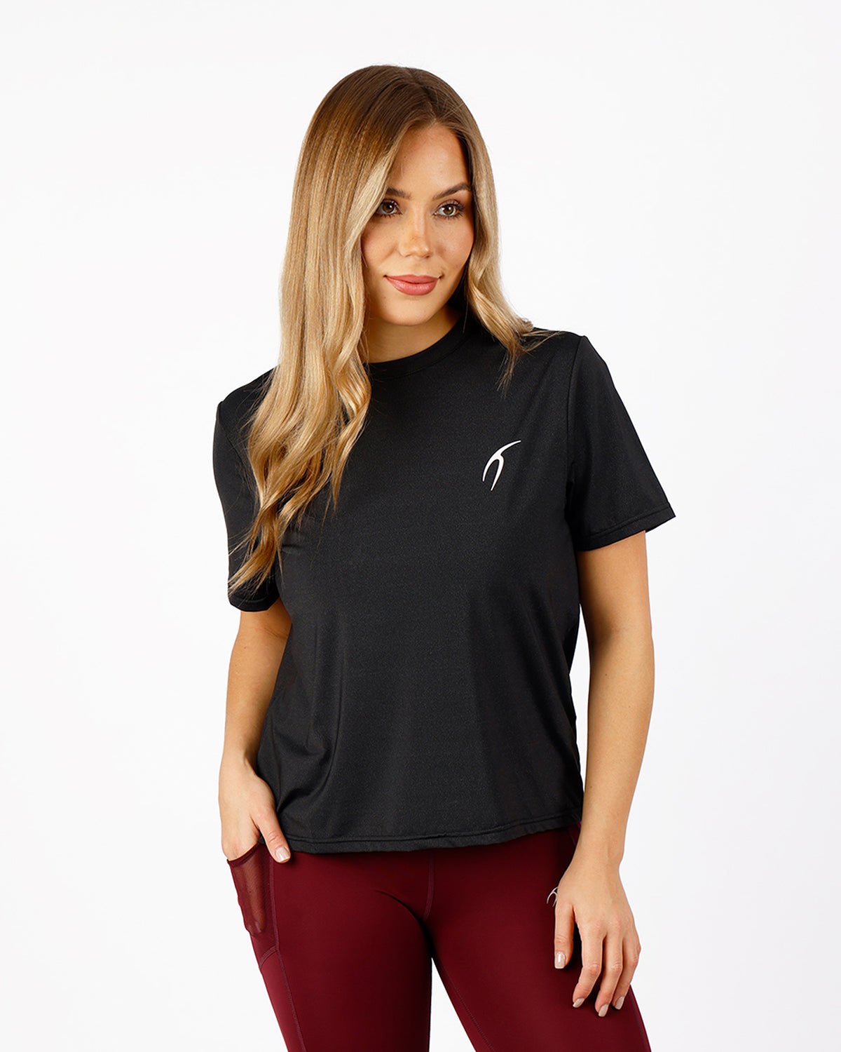Hyper Short-Sleeves Black Training Top-Atum -40358791