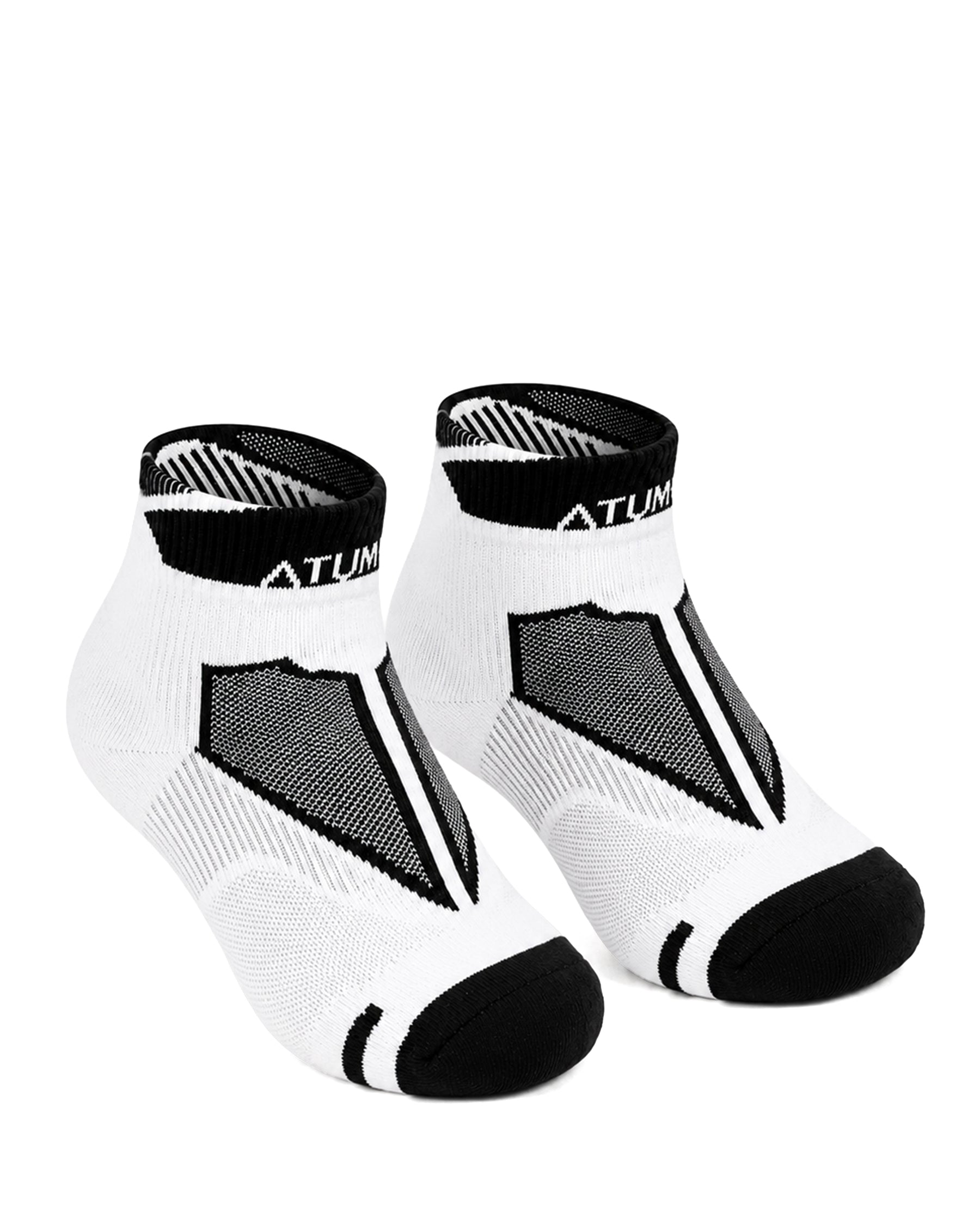 Kids Low-Cut White Training Socks-Atum -93249385