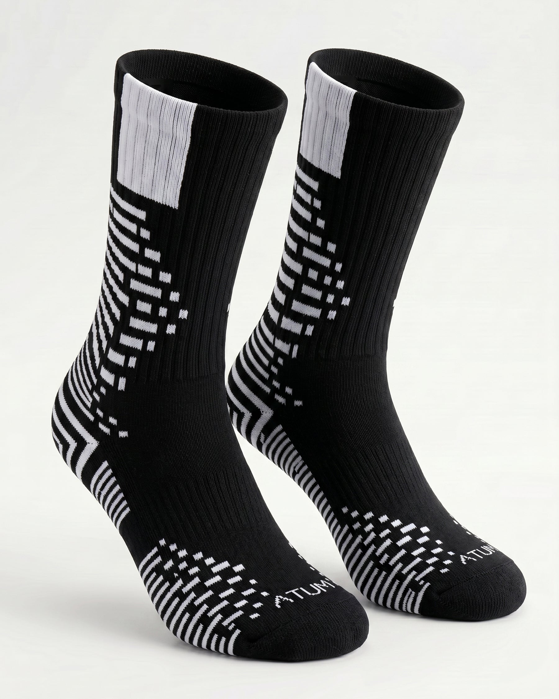 Adults Unisex Long Black-Tex Training Socks-Atum -52398302