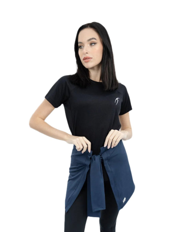 Navy Hip Tie Cover-UP-Atum -87195305