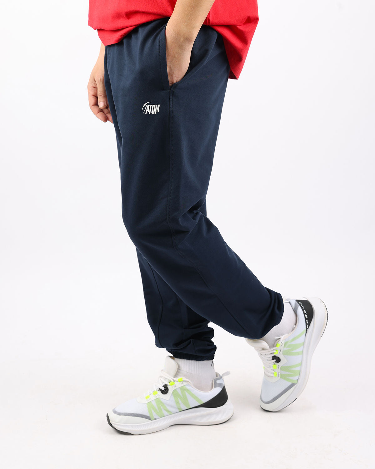 Active Comfort Men's Navy Sweatpants-Atum -76485393