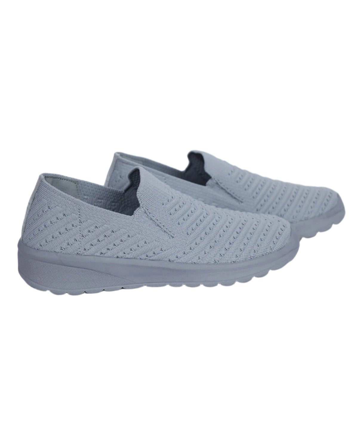 Stylish Slip-On Gray Women Shoes-Atum -29960003