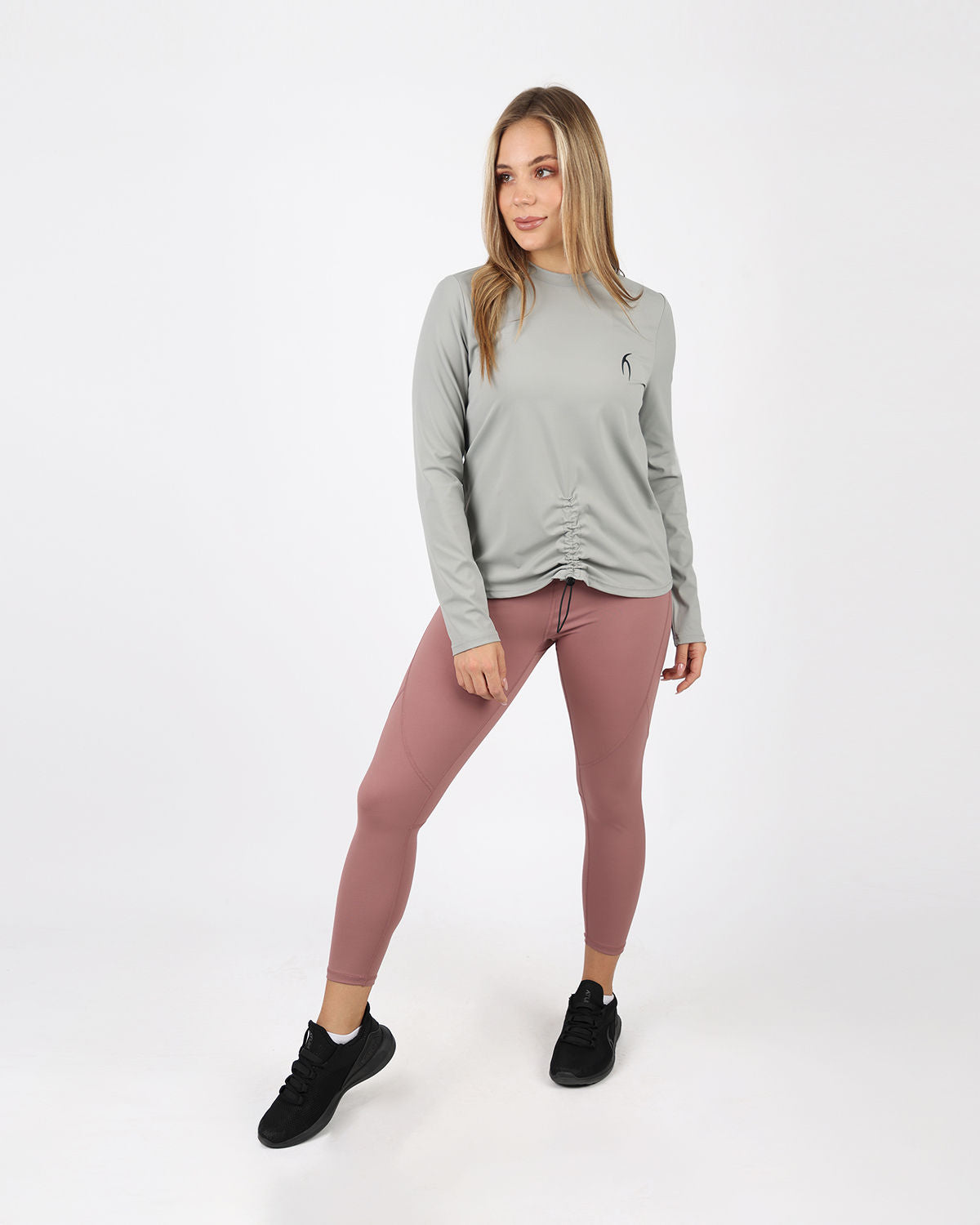 Training Long-Sleeve Gray T-Shirt-Atum -54252882